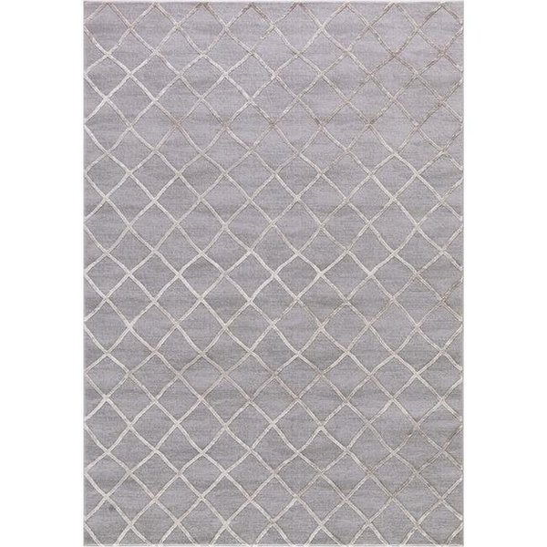 Concord Global Trading Concord Global 29705 5 ft. 3 in. x 7 ft. 3 in. Thema Teo - Beige; Gray 29705